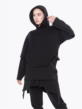 NWT BatNorton Layered Hoodie